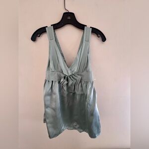 See by Chloe Sage Green Sleeveless Top